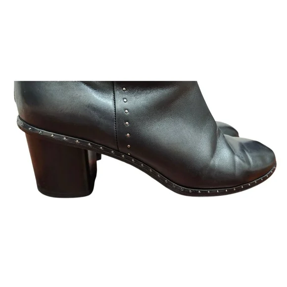 Rag & Bone Willow Stud Leather Boots In Black Size EU 41/US 11 - Picture 6 of 16